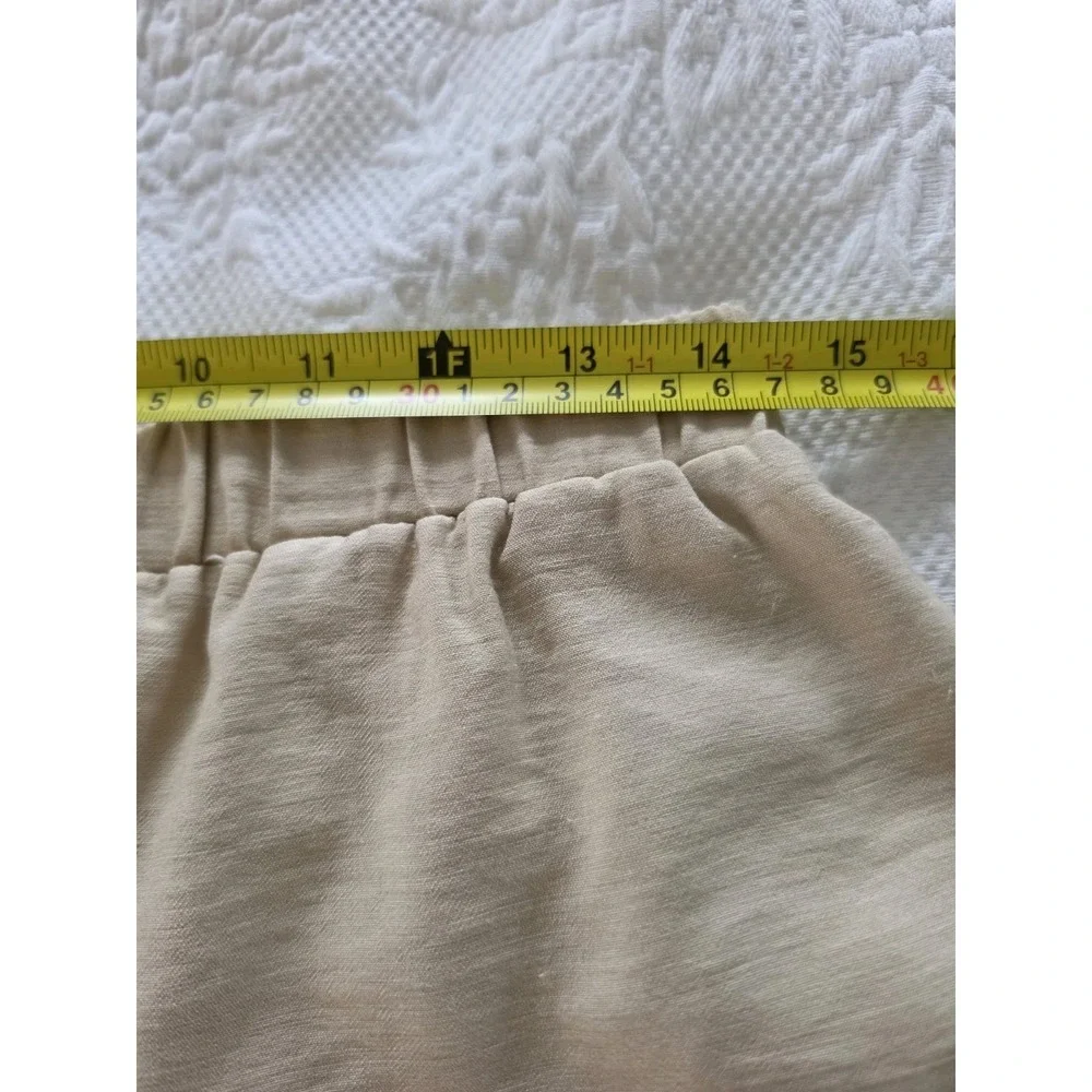 Tuckernuck Khaki Nolan Pull On Luxury Coastal Preppy Designer Shorts Size M - Picture 5 of 5